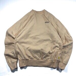 Golf Wang Peach Embroidered Logo Crewneck Sweatshirt Size: S